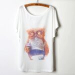 crazy owl tshirt