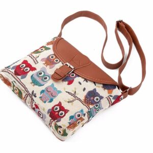 "Cartoon Owl" Shoulder Bag
